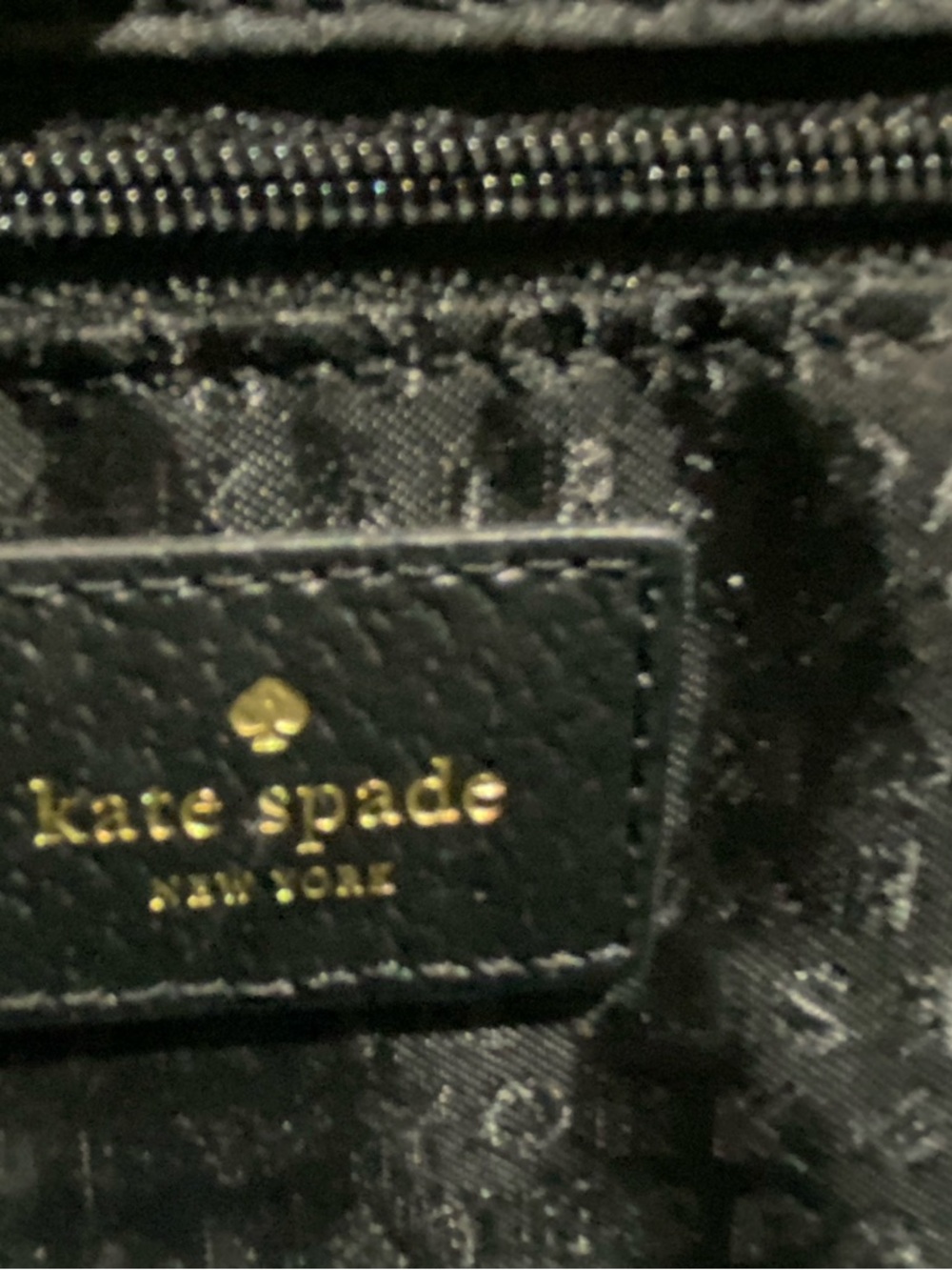 kate spade Two-Tone Black and Cream Structured Tote - Picture 12 of 16